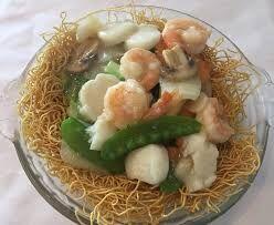 Seafood Pan Fried Noodle